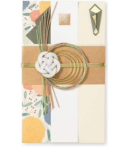 Amazon | ゼットアンドケイ 祝儀袋 花水引 (ミモザ) | 祝儀袋 | 文房具